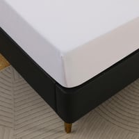 مفرش تانجير صيفي مزدوج أبيض وجملي مطرز عدد القطع 9