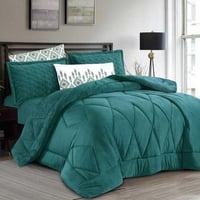 مفرش فيينا شتوي مفرد ونص مخمل وفرو تركواز عدد القط...