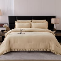 مفرش شارم صيفي مزدوج بيج