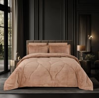 مفرش سها شتوي مخمل مزدوج جملي عدد القطع 6