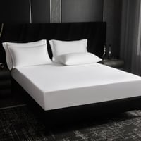 مفرش دينا فاخر من التنسل الفاخر أبيض