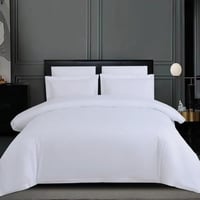 مفرش بلانكا فندقي صيفي مفرد ونص أبيض فاخر عدد القط...