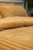 مفرش ليلي شتوي فاخر مزدوج فرو بيج عدد القطع 6