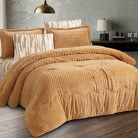 مفرش دالاس شتوي مقاس كوين 150x200 سم , مخمل و فرو...