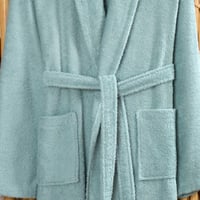 روب نداف - قطن 100% فاخر - تركي - أخضر عدد القطع 1