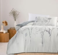 مفرش جاردن شتوي فرو ناعم أبيض