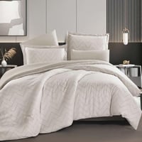 مفرش رمادا صيفي مزدوج جاكارد بيج عدد القطع 6