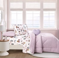 بكج شتوية بنتي (2) ( مفرش - لباد- وسادة )