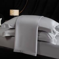 مفرش دينا صيفي فاخر من التنسل الفاخر رصاصي