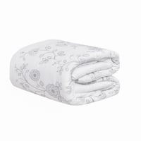 مفرش ليكيا صيفي مزدوج أبيض جاكارد فاخر عدد القطع 1...