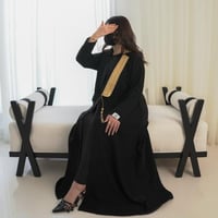 عباية السمو الملكية تطريز ذهبي