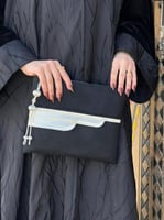 باوتش سمو بتطريز ذهبي وفضي (حجم صغير )