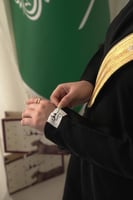 عباية السمو الملكية تطريز ذهبي