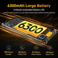 اوكيتيل WP32 بسعة 128 جيجا بايت و4 جيجا بايت رام ر...