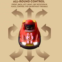 لعبة السيارات الملاهي صادم وعادم قابلة لإعادة الشح...