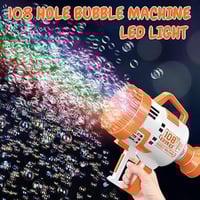 مسدس فقاعات صاروخ BUBBLE 108 HOLES من اورمومينت