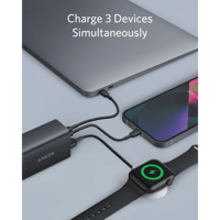 فيش منزلي بمنفذين منفذ USB ومنفذ تايب سي 65W من AN...