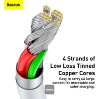 سلك Superior 66W تايب سي 1 متر من Baseus