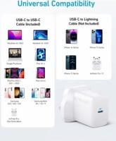 فيش منزلي 312 بمنفذ تايب سي 30W من ANKER