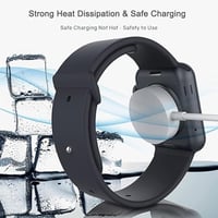 سلك ابل شاحن ساعة مغناطيسي بمنفذ تايب سي