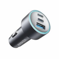 شاحن سيارة 535 بقوة 67W بمنفذين تايب سي و منفذ USB...