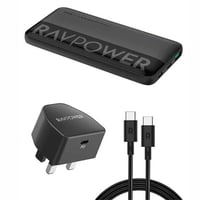 بكج كومبو 3×1 باوربانك بقوة 20W بسعة 10000 ملي امب...