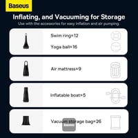 مكنسة كهربائية للسيارة A3 Lite بقوة 12000 باسكال م...