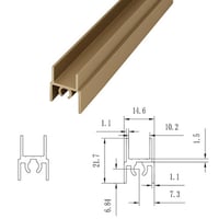 إطار علوي طول 6 متر لون برونز  502313028