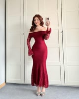 فستان دانتيل