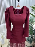 فستان سهره بأكمام طويلة