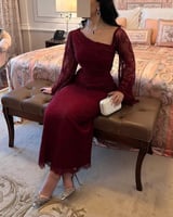 فستان سهرة دانتيل