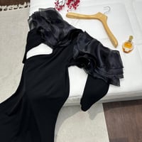 فستان ناعم صدريه جازار