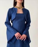 فستان كتان رااقي