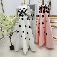 فستان سكري مع الوردي