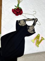 فستان اسود دانتيل