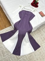 فستان كلوش علاق ربطه