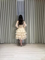 فستان سهرة انيق الون بيج