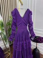 فستان سهرة تل ذبل کلوش