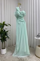 فستان سهره أوف شولدر لون تيفاني