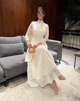 فساتين سهره انيق دانتيل