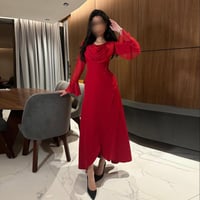 فستان باربي شيفون رااقي