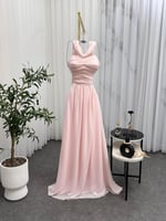 فستان سهره توب مع شال طويل انيق