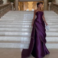 فستان سهره ملكي بتطريز فاخر