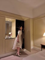 فستان أنيق لإطلالة العيد