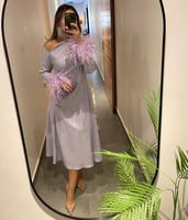 فستان بثلاثة ألوان