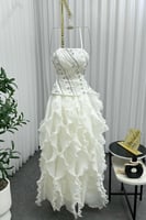 فستان سهره توب بطبقات