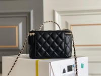 Small Top Handle Vanity Mirror Case