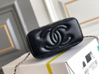 Small Top Handle Vanity Mirror Case