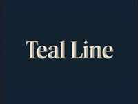 Teal line