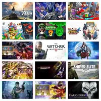 Nintendo Switch Digital (38in1) Zelda,Astral Chain...